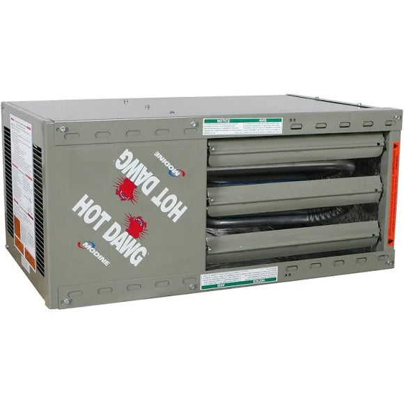 Modine Hot Dawg HD30 30,000 BTU Unit Heater NG 80% AFUE Power Vented Aluminized Steel Heat Exchanger HD30AS0111