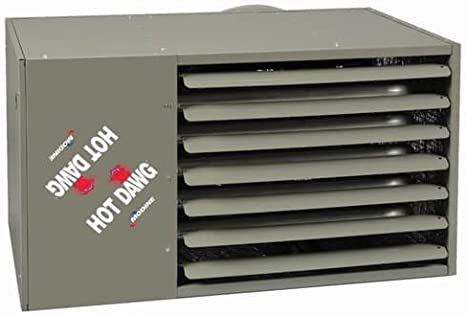 Modine Hot Dawg HD-100 100,000 BTU Unit Heater NG 80% AFUE Power Vented Aluminized Steel Heat Exchanger