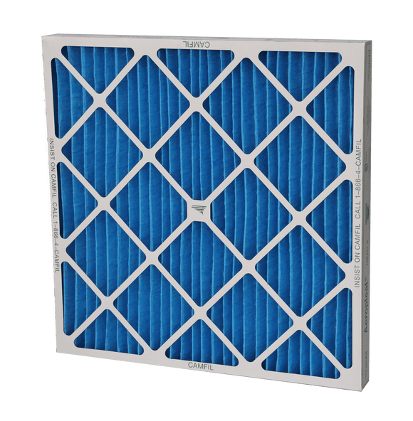 Camfil Aeropleat IV High Capacity MERV 8 Pleated Panel Air Filter - 16x25x4 - Synthetic/cotton blend