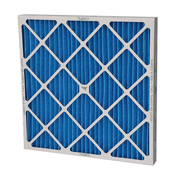 Camfil Aeropleat IV High Capacity MERV 8 Pleated Panel Air Filter - 14x20x2 - Synthetic/cotton blend