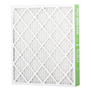 Filtration Group Aerostar Green Pleat High Capacity MERV 13 Pleated Panel Air Filter - 20x30x2 - Synthetic